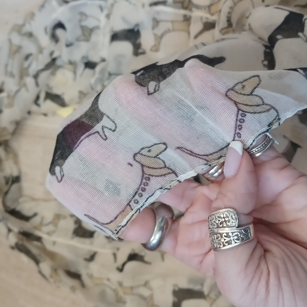 NWT Rapti Infinity Dachshund Scarf - Picture 5 of 6